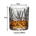 Verre à whisky Soleil dimensions